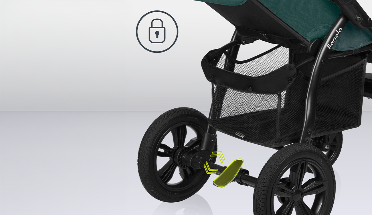 Lionelo Annet Tour Black Carbon — stroller